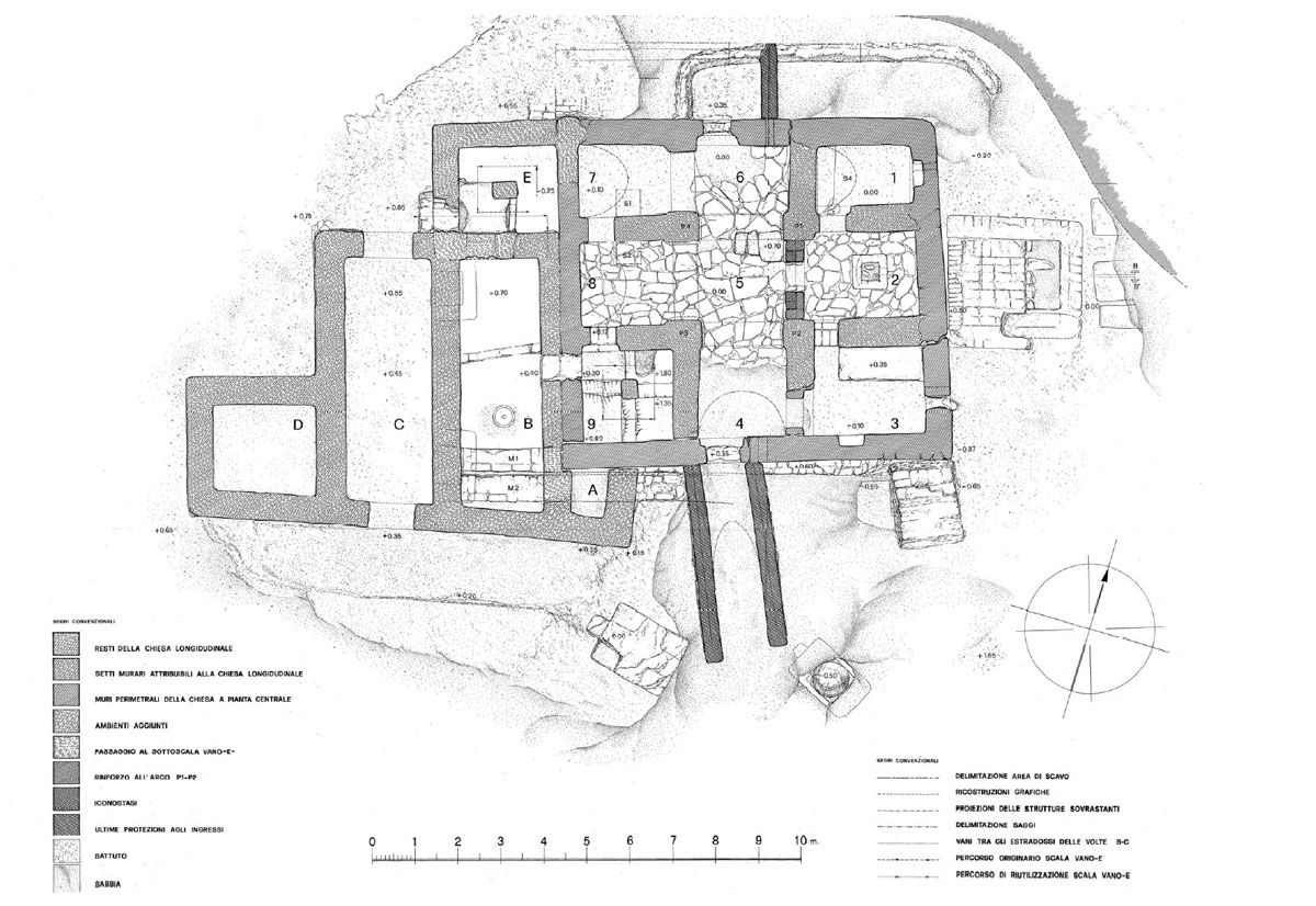 General plan of church building