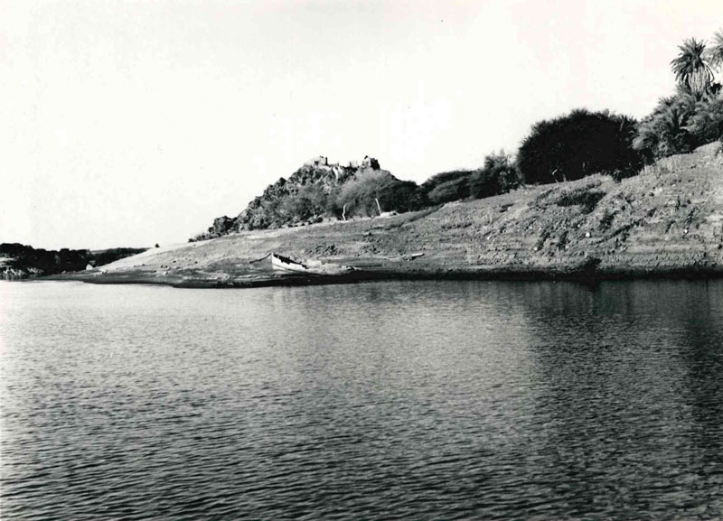 Il Nilo prima del riempimento dell’invaso del lago Nasser