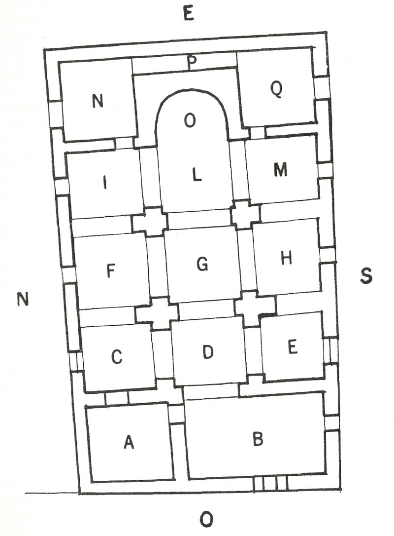 Plan of the Church of Saint Raphael